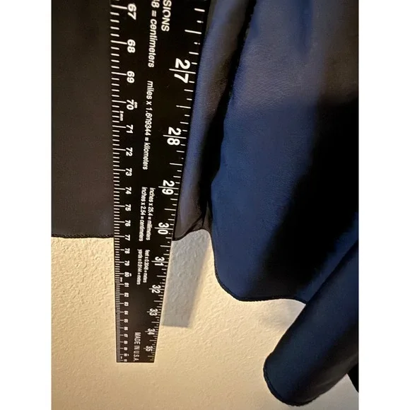 Smismivo Black Ruffle Sleeve Swimdress One Piece Swimsuit Plus Size 1XL - Picture 4 of 6